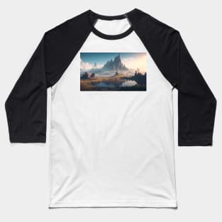 Natural landscape on another planet Baseball T-Shirt